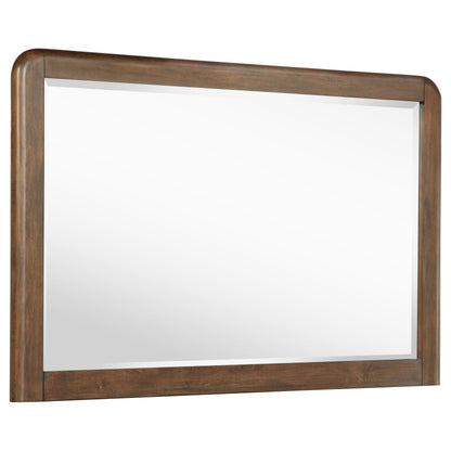 Maderia Dresser Mirror in Walnut - Coaster Furniture