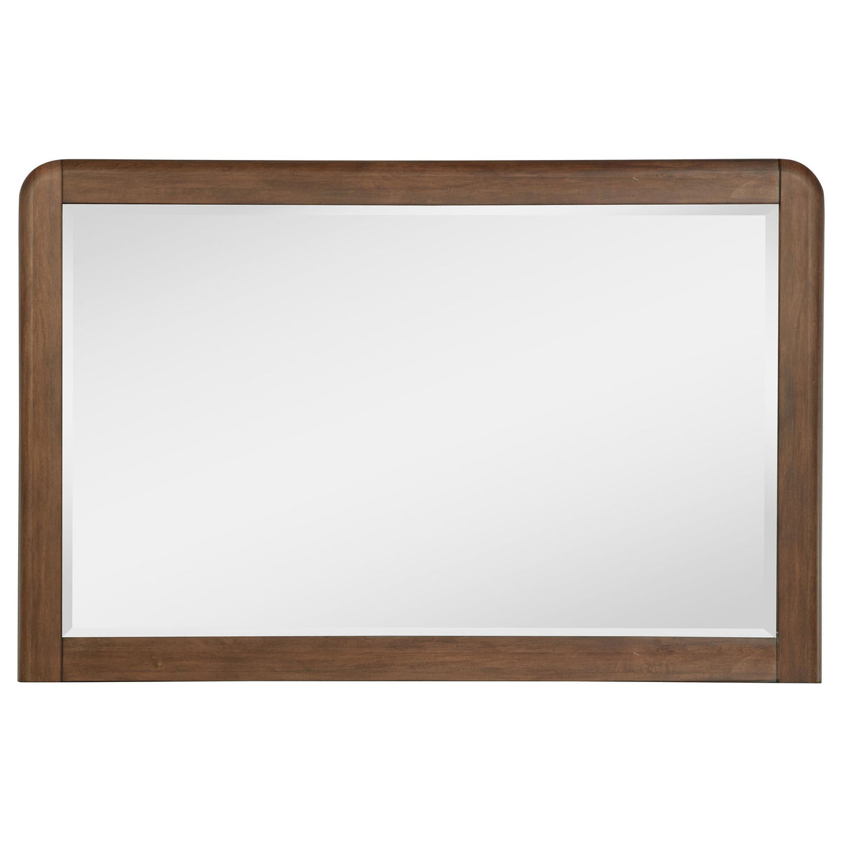 Maderia Dresser Mirror in Walnut - Coaster Furniture