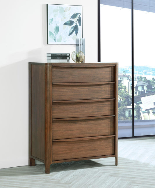 Maderia Chest in Walnut - Coaster Furniture