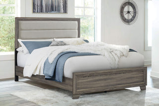 Wright Bed in Brown Oak