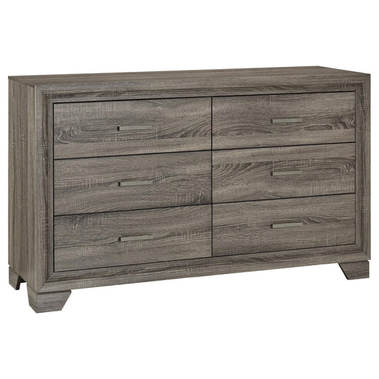 Wright Dresser in Brown Oak - Coaster Furniture