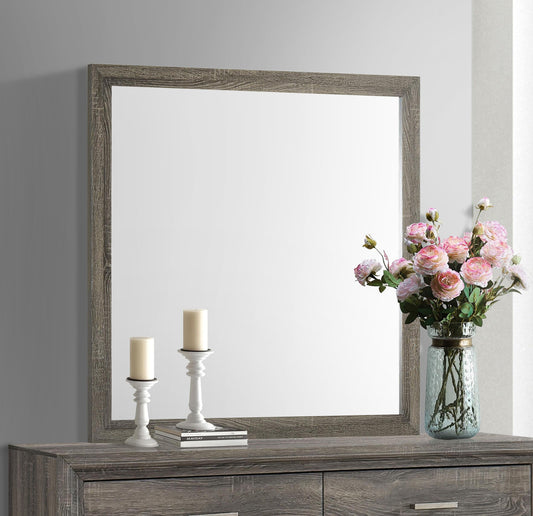 Wright Dresser Mirror in Brown Oak - Coaster Furniture