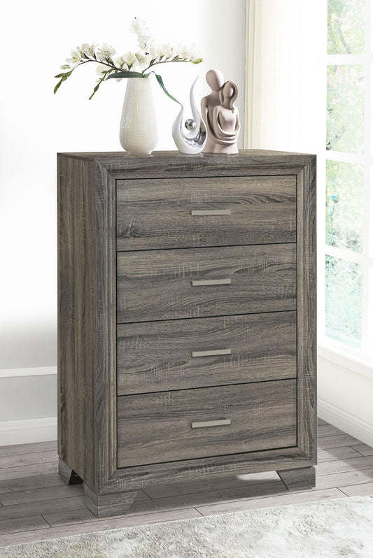 Wright Chest in Brown Oak - Coaster Furniture