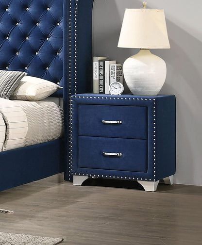 Melody Nightstand - Pacific Blue