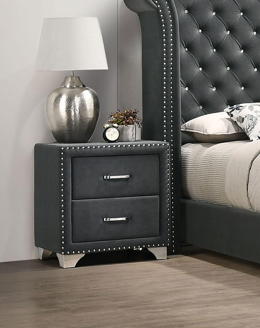 Melody Nightstand - Grey