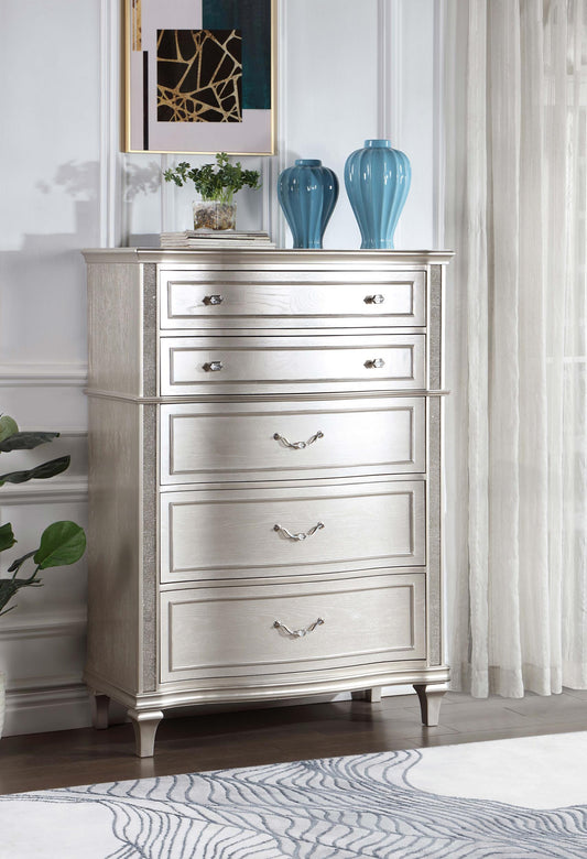 Evangeline Chest in Silver Oak - Coaster Furniture