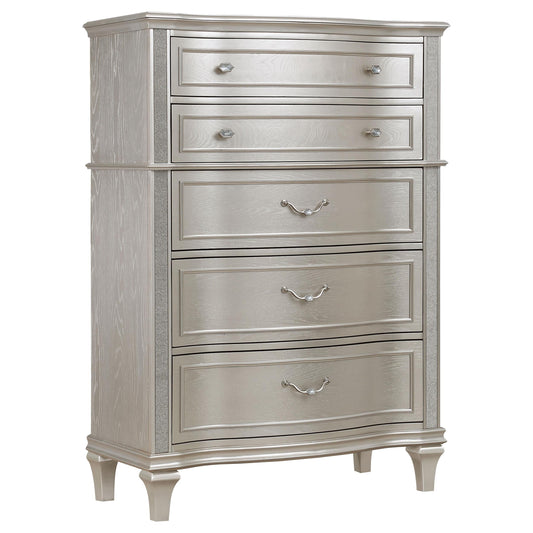 Evangeline Chest in Silver Oak - Coaster Furniture
