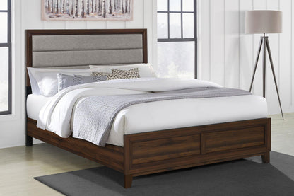 Welsley Bed in Walnut