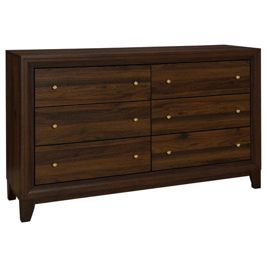 Welsley Dresser in Walnut - Coaster Furniture