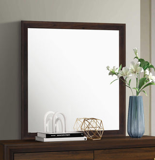 Welsley Dresser Mirror in Walnut - Coaster Furniture