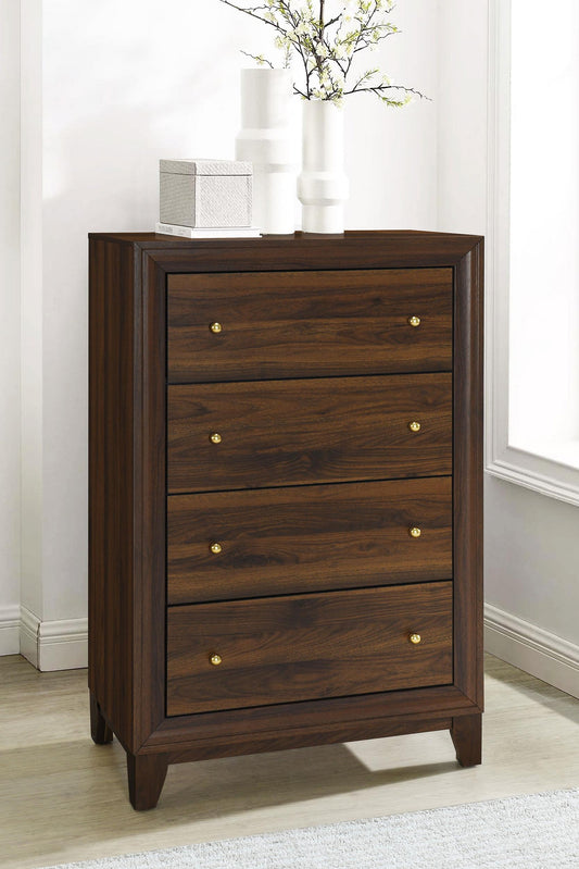 Welsley Chest in Walnut - Coaster Furniture