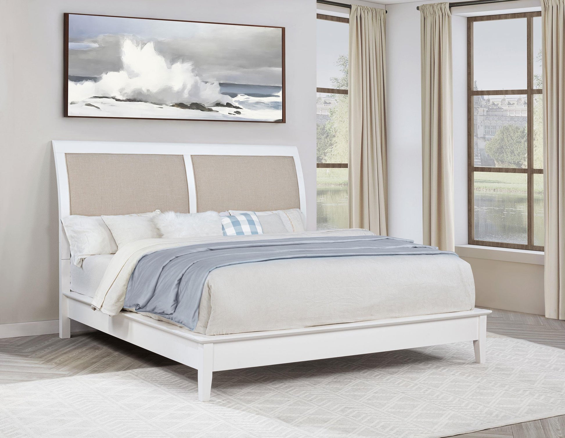 Bexhill Bed in White