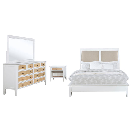 Bexhill Bed 4-Piece Set in Natural