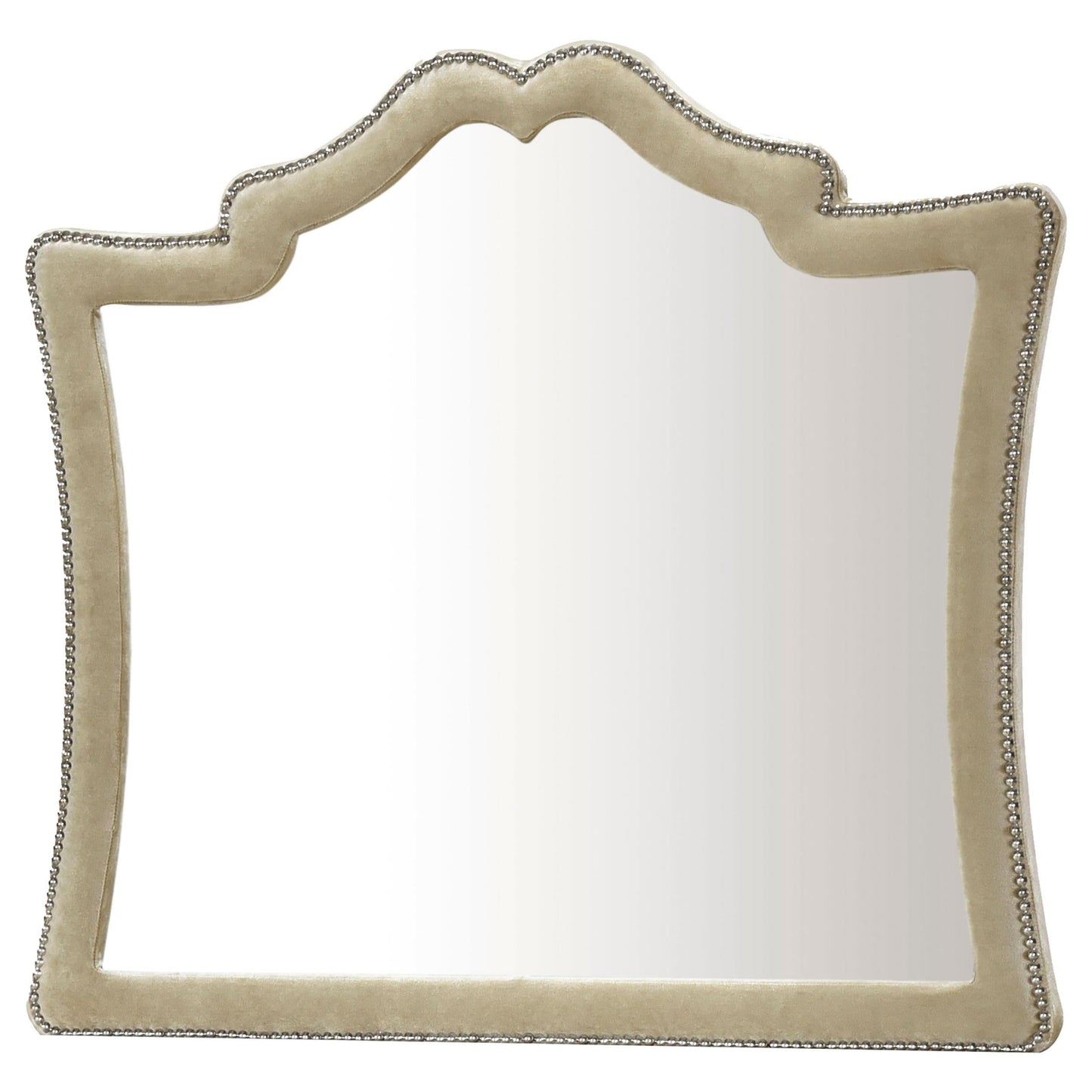 Antonella Bed 4-Piece Set in Ivory / Camel