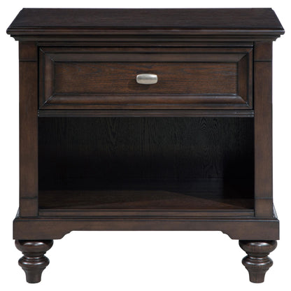 Andover Nightstand in Dark Oak - Coaster Furniture