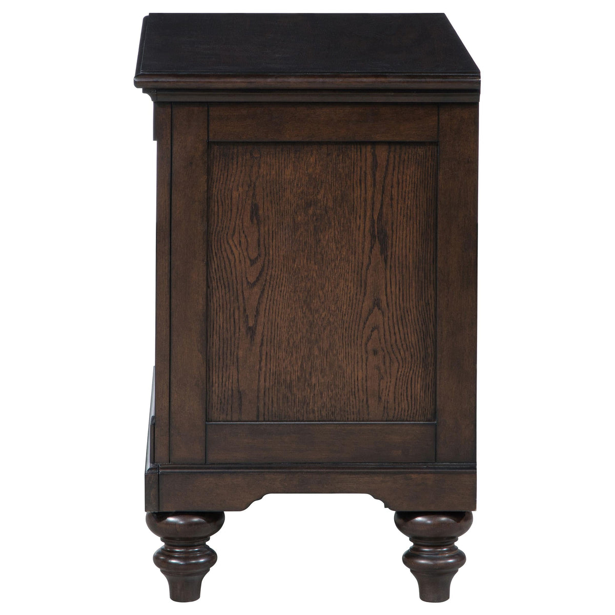 Andover Nightstand in Dark Oak - Coaster Furniture