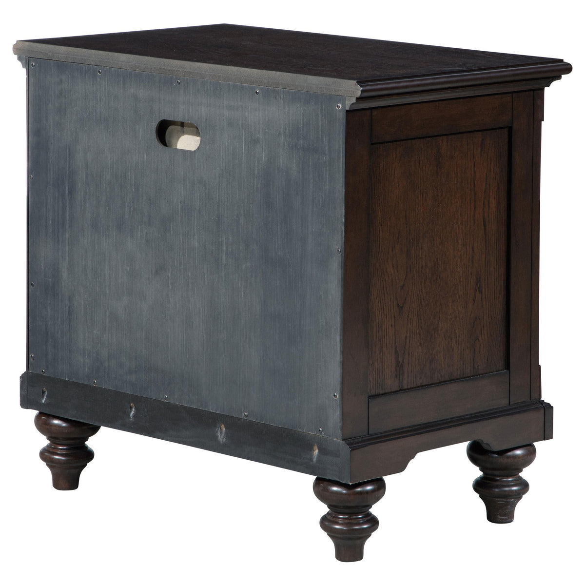Andover Nightstand in Dark Oak - Coaster Furniture