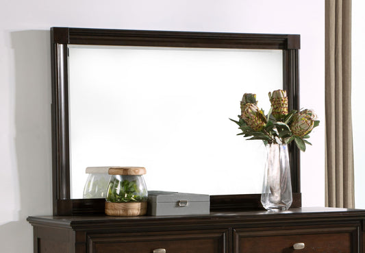 Andover Dresser Mirror in Dark Oak - Coaster Furniture
