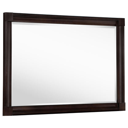 Andover Dresser Mirror in Dark Oak - Coaster Furniture