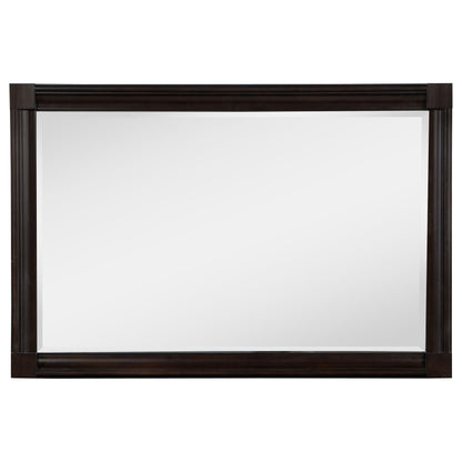 Andover Dresser Mirror in Dark Oak - Coaster Furniture