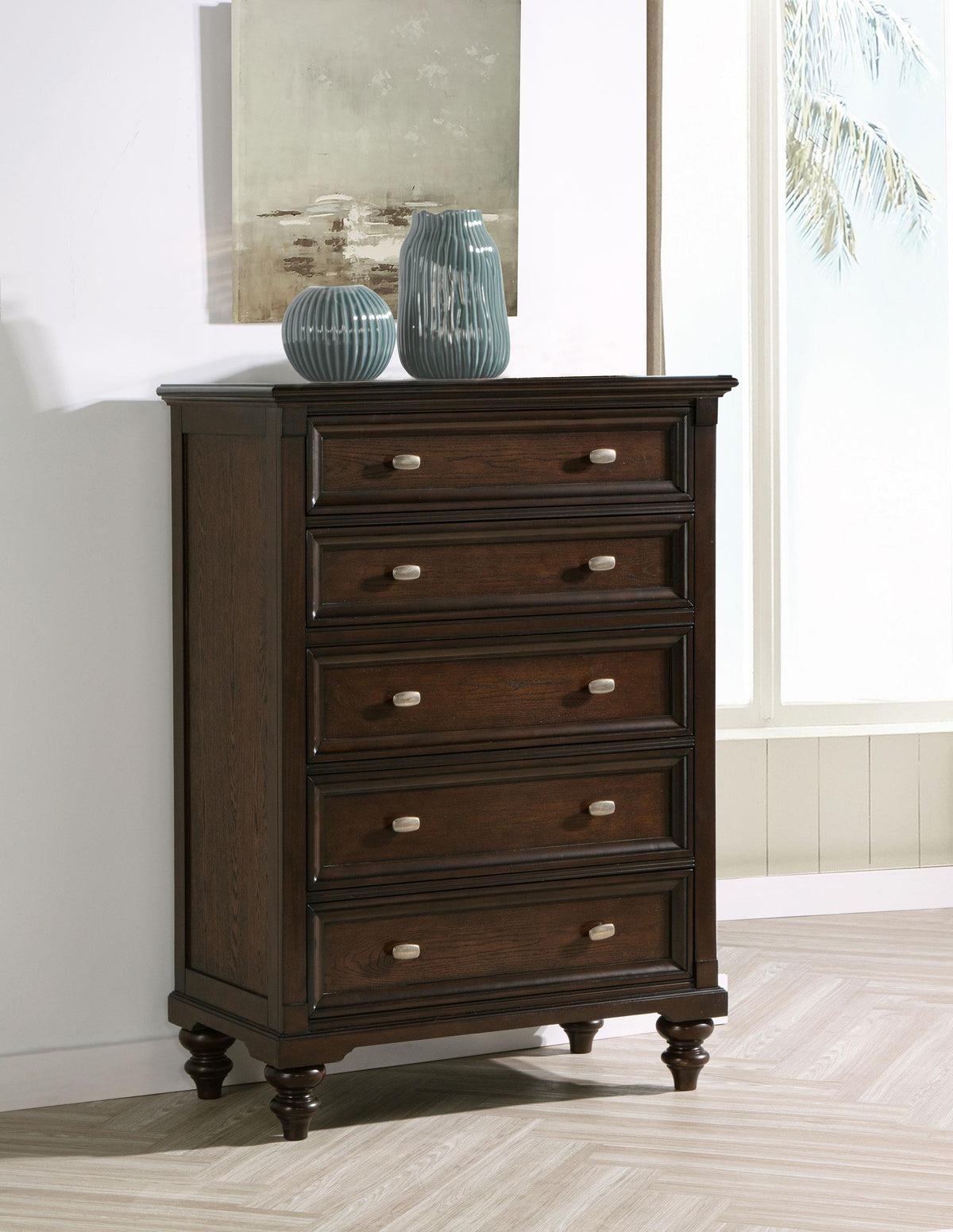 Andover Chest in Dark Oak - Coaster Furniture