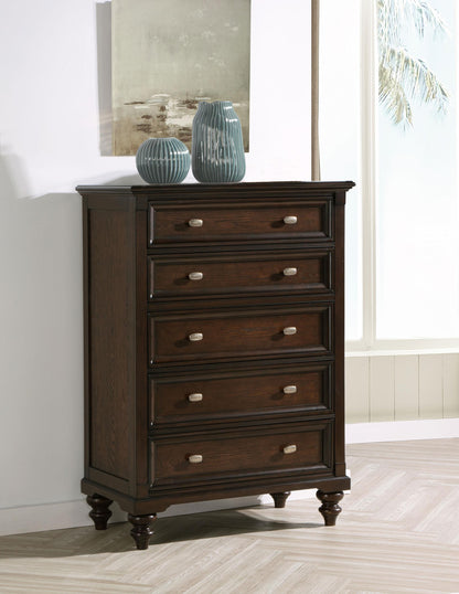 Andover Chest in Dark Oak - Coaster Furniture