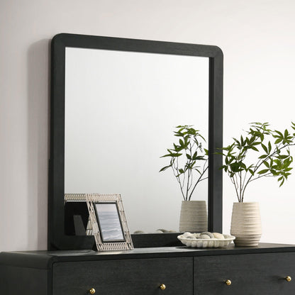 Cavelle Dresser Mirror in Black - Coaster Furniture