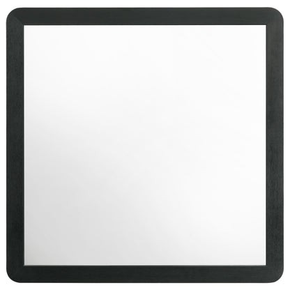 Cavelle Dresser Mirror in Black - Coaster Furniture