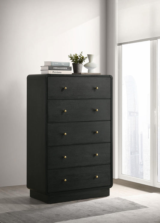 Cavelle Chest in Black - Coaster Furniture