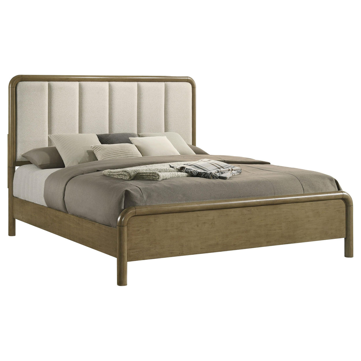 Amsbury Queen Bed in Nutmeg - Coaster Furniture
