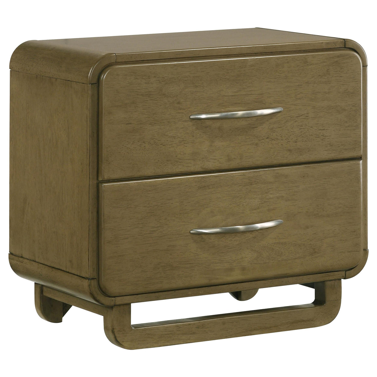Amsbury Nightstand in Nutmeg - Coaster Furniture