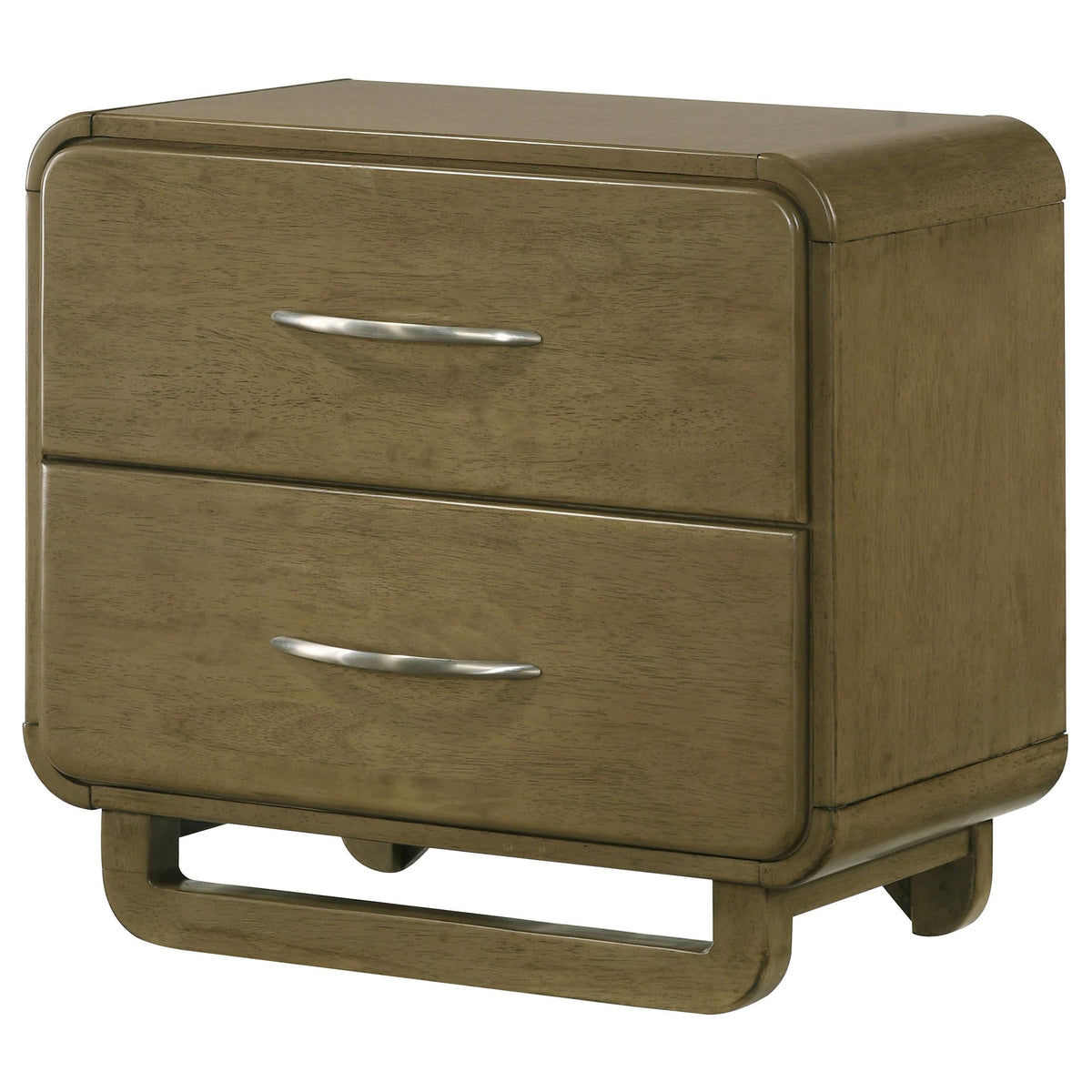 Amsbury Nightstand in Nutmeg - Coaster Furniture