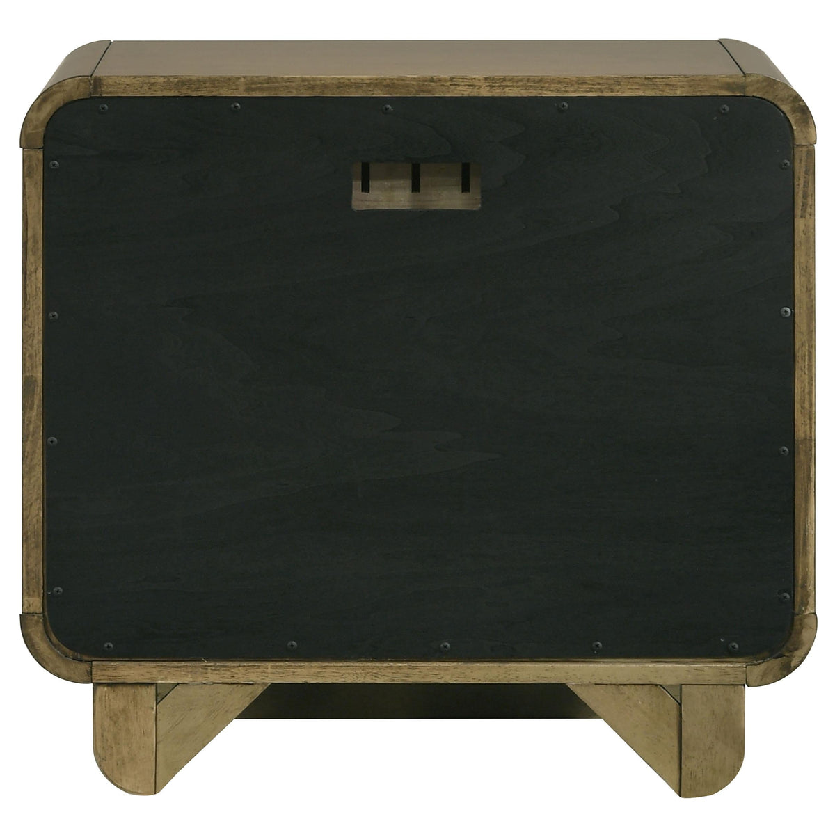 Amsbury Nightstand in Nutmeg - Coaster Furniture