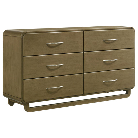 Amsbury Dresser in Nutmeg - Coaster Furniture