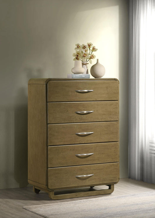 Amsbury Chest in Nutmeg - Coaster Furniture