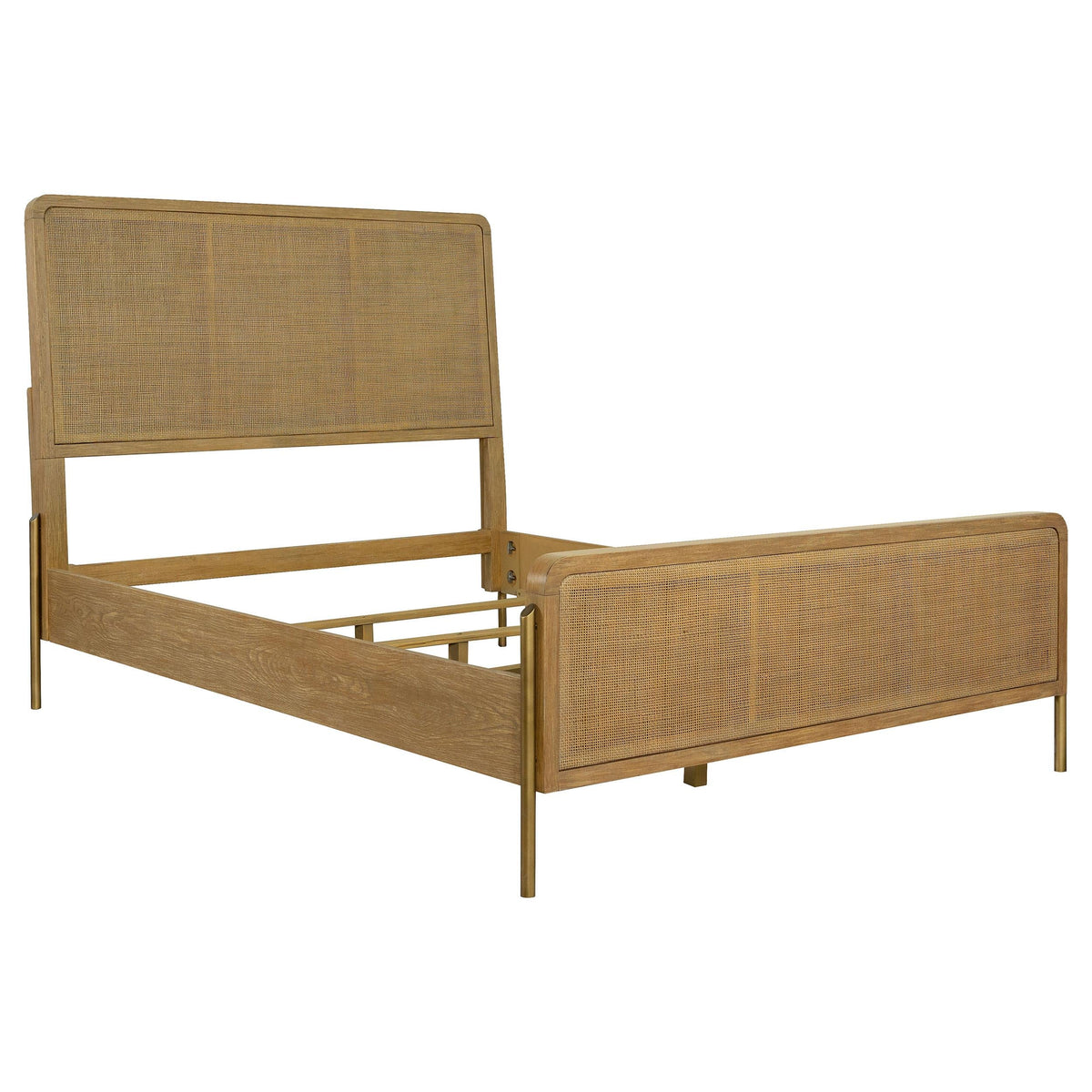 Arini E King Bed in Natural - Coaster Furniture