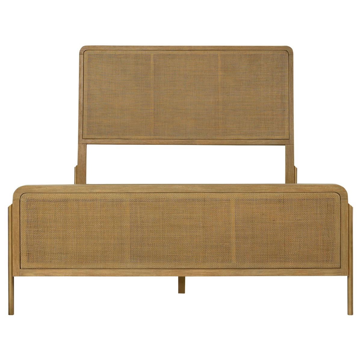 Arini E King Bed in Natural - Coaster Furniture