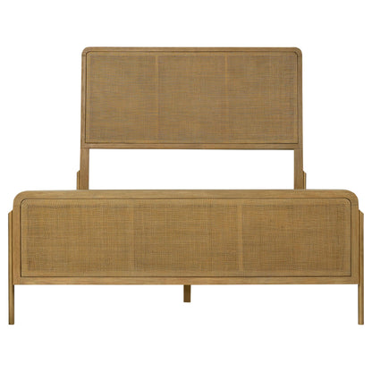 Arini E King Bed in Natural - Coaster Furniture