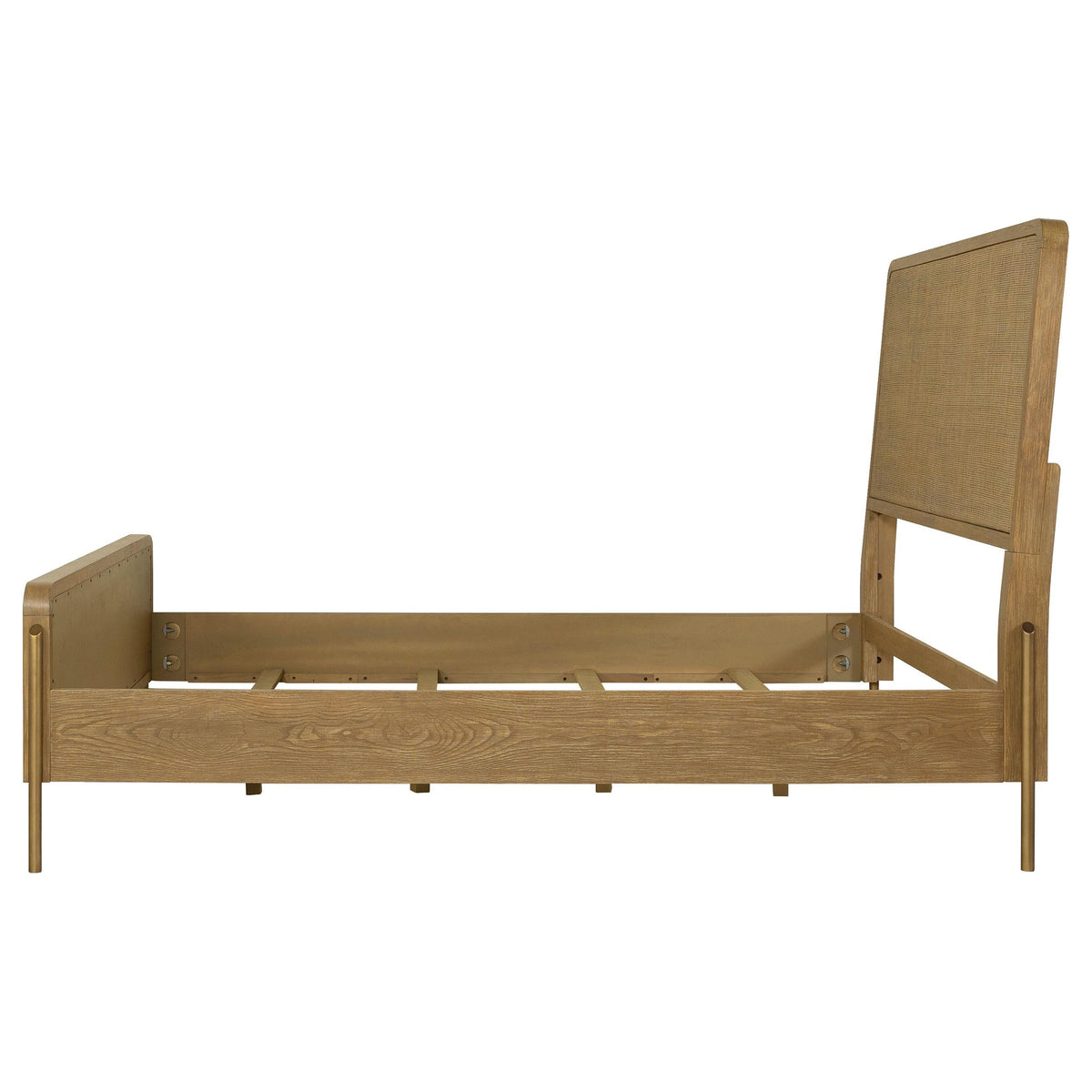 Arini E King Bed in Natural - Coaster Furniture