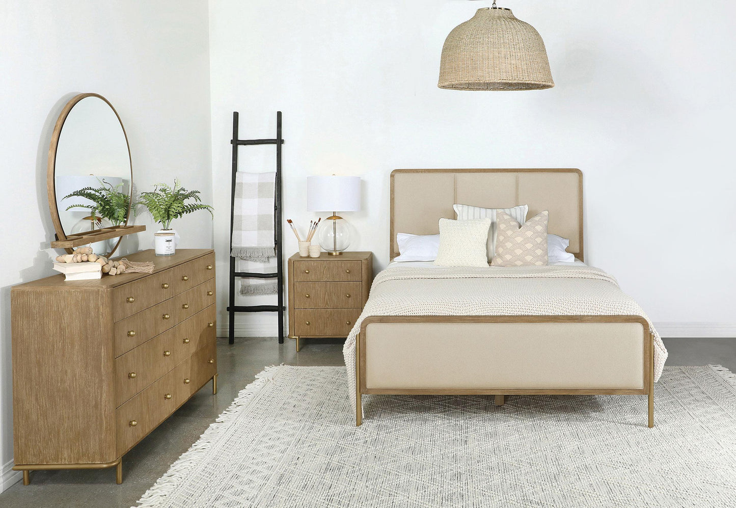 Arini Queen 4-Piece Set - Sand Wash