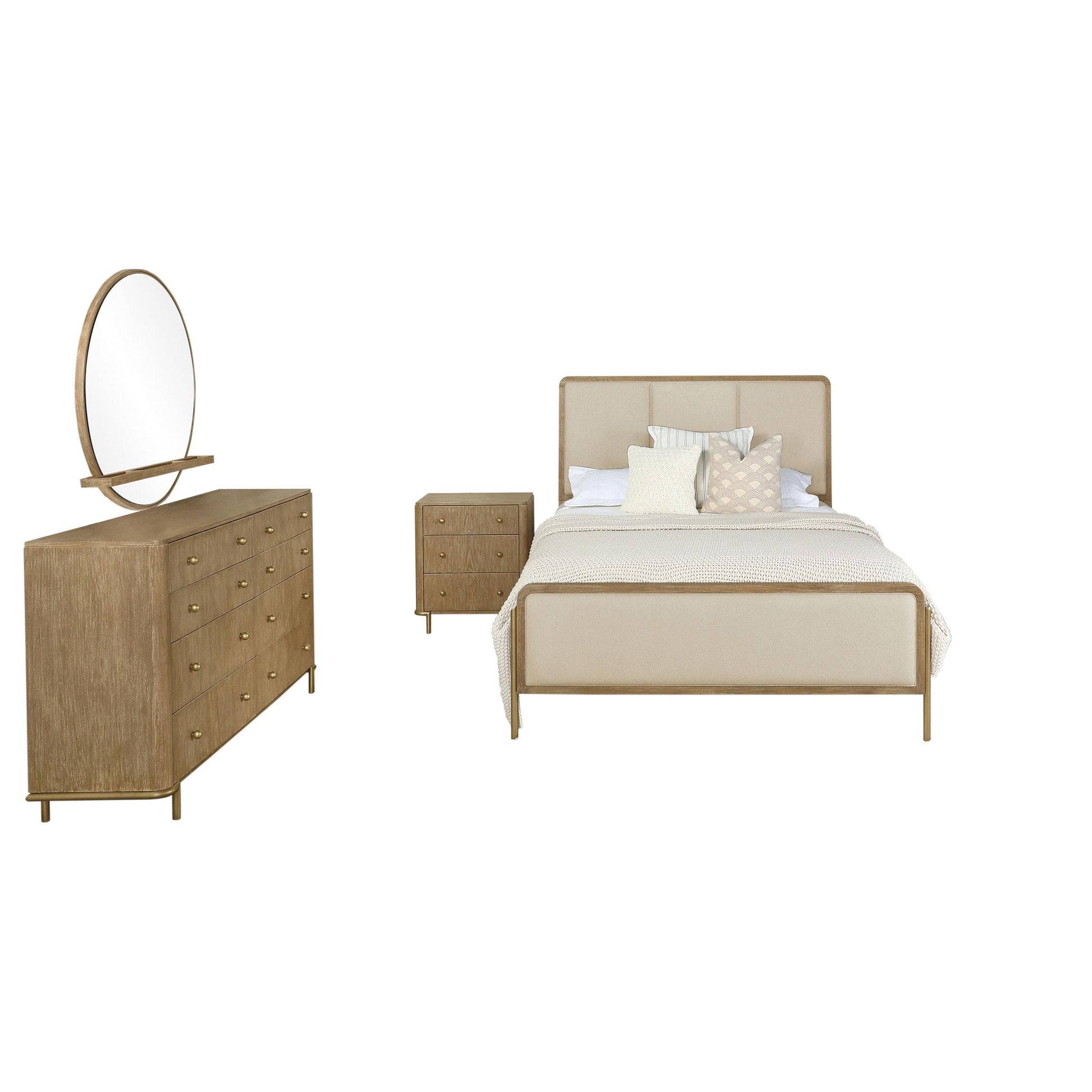Arini Queen 4-Piece Set - Sand Wash