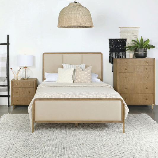Arini Queen Bed in Sand Wash - Coaster Furniture