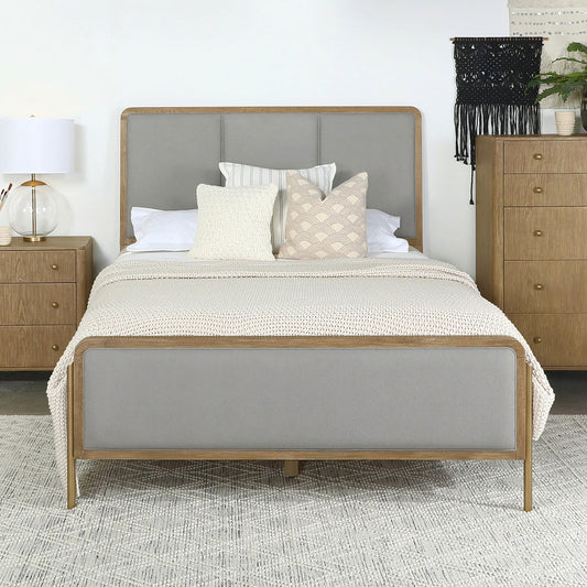 Arini Bed in Sand Wash / Grey