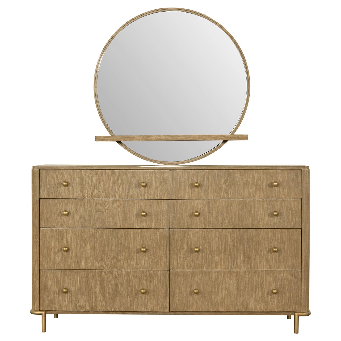 Arini Dresser With Mirror - Natural