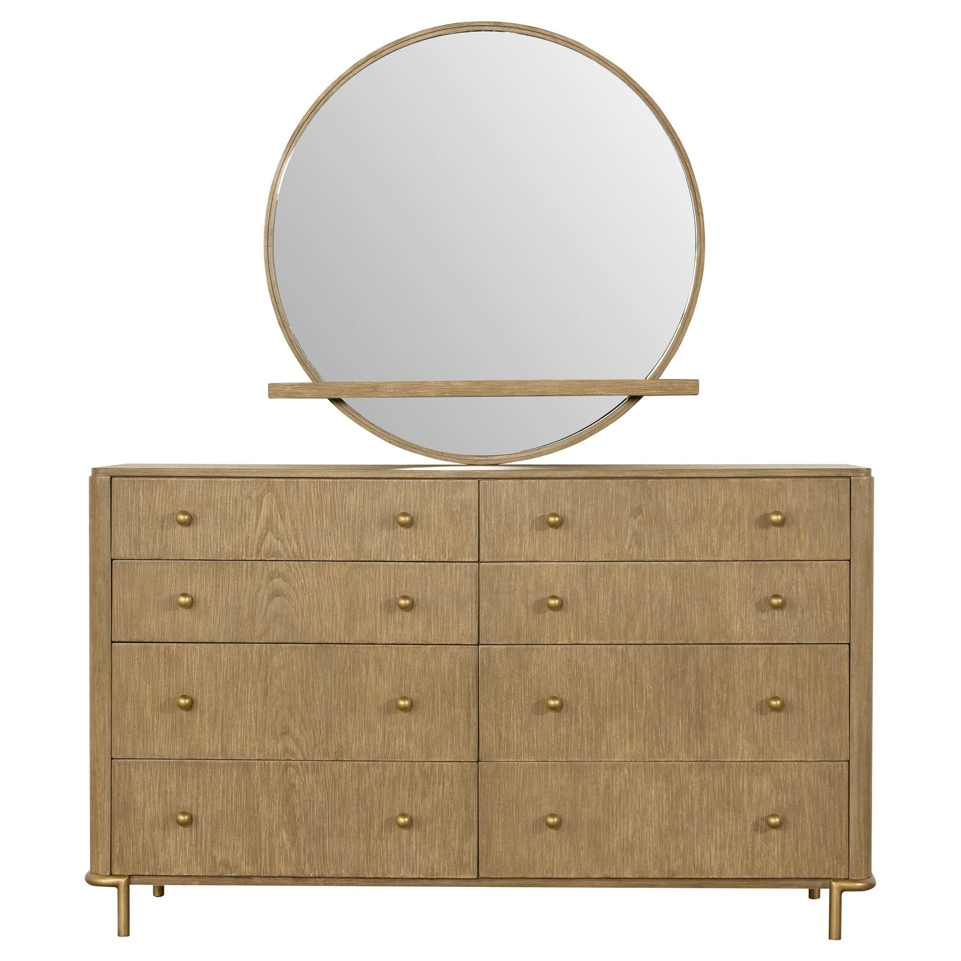 Arini Dresser With Mirror - Natural
