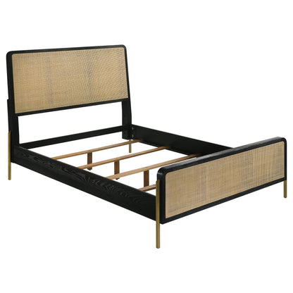 Arini Eastern King Bed 5-Piece Set - Natural