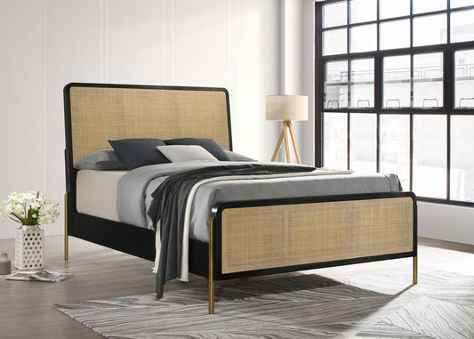Arini Queen Bed in Natural - Coaster Furniture