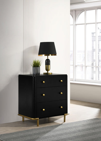Arini Nightstand - Black