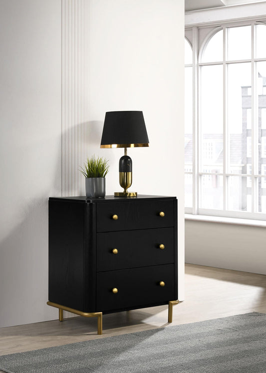 Arini Nightstand - Black