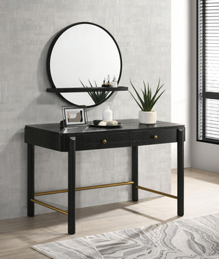Arini VANITY TABLE & MIRROR in Black - Coaster Furniture